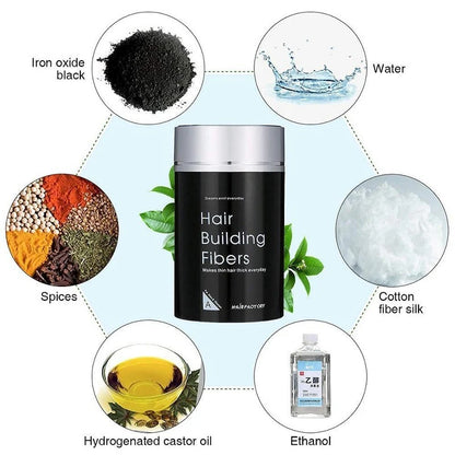 Imported Dexe Hair Building Fibers With Spray || With Free Delivery